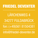 Friedel Deventer - Lärchenweg 4 - 34277 Kassel
